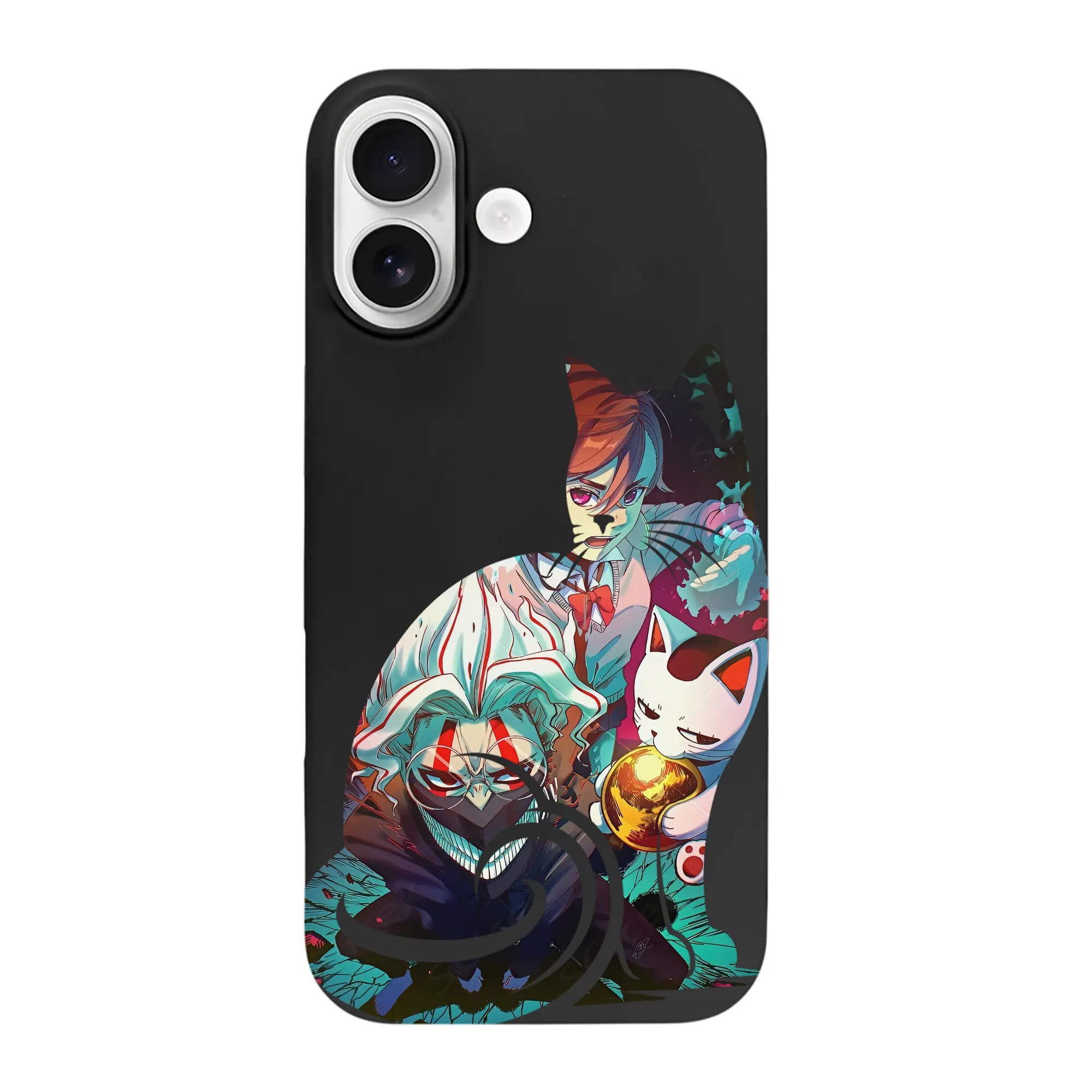 ダンダダン グッズ,綾瀬桃 - iPhone 17 シリーズ シリコンケース 薄型 耐衝撃 指紋防止 ソフトタッチカバー 精密フィット 傷防止 保護ケース iPhone 17/17 Air/17 Pro/17 Pro Max 対応